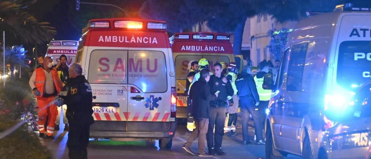 Un conductor ebrio atropella mortalmente a tres peatones en Castellón