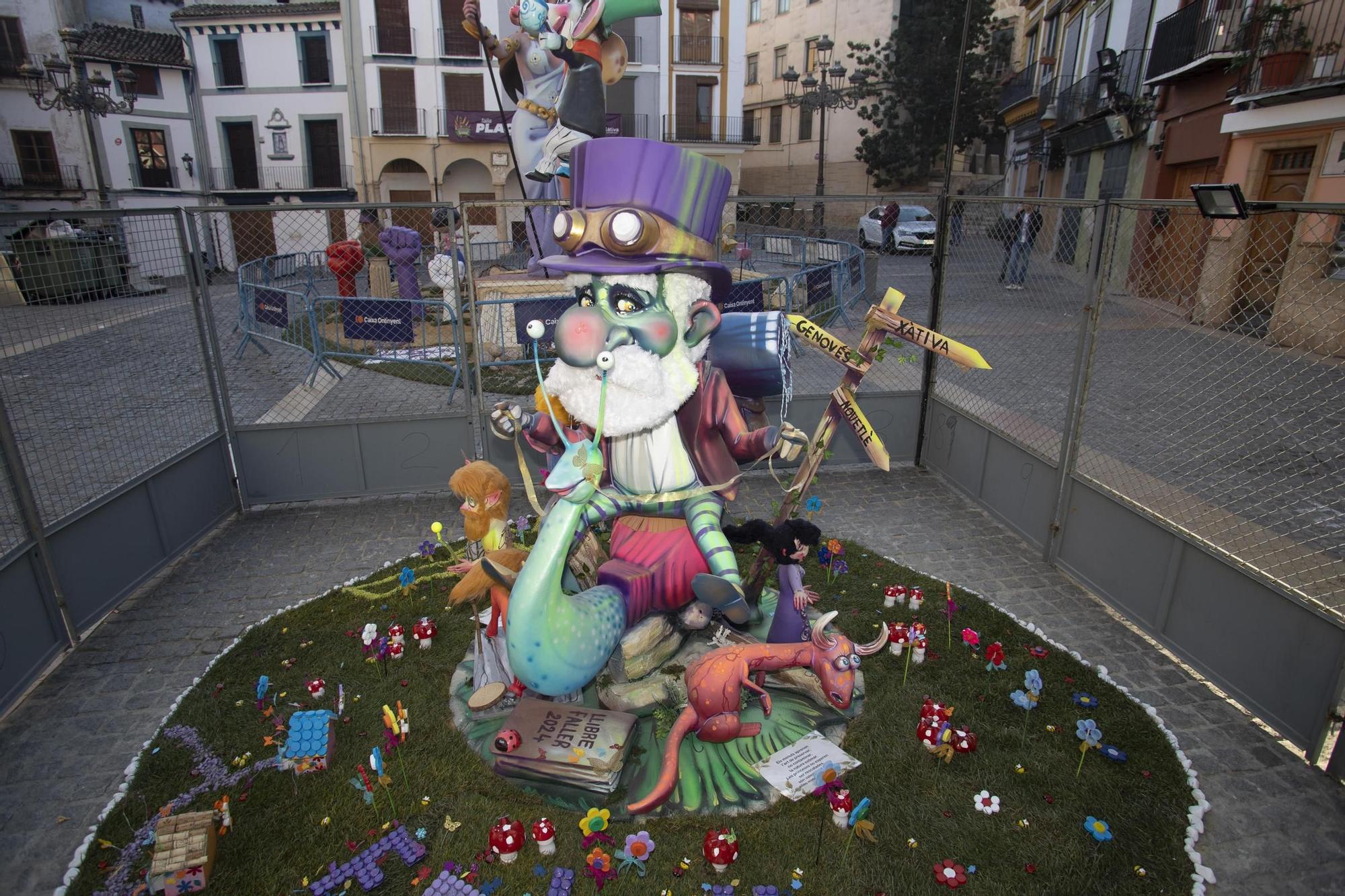 Así son las Fallas de las 19 comisiones de Xàtiva