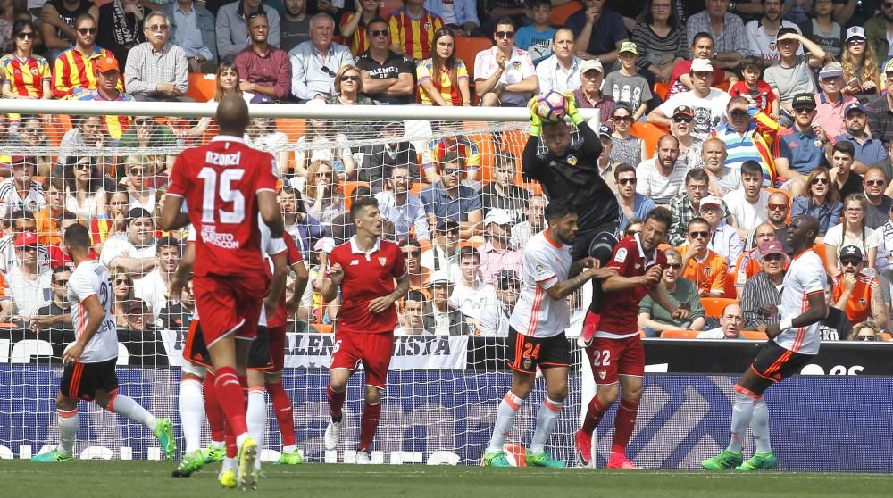 Valencia - Sevilla, en imágenes