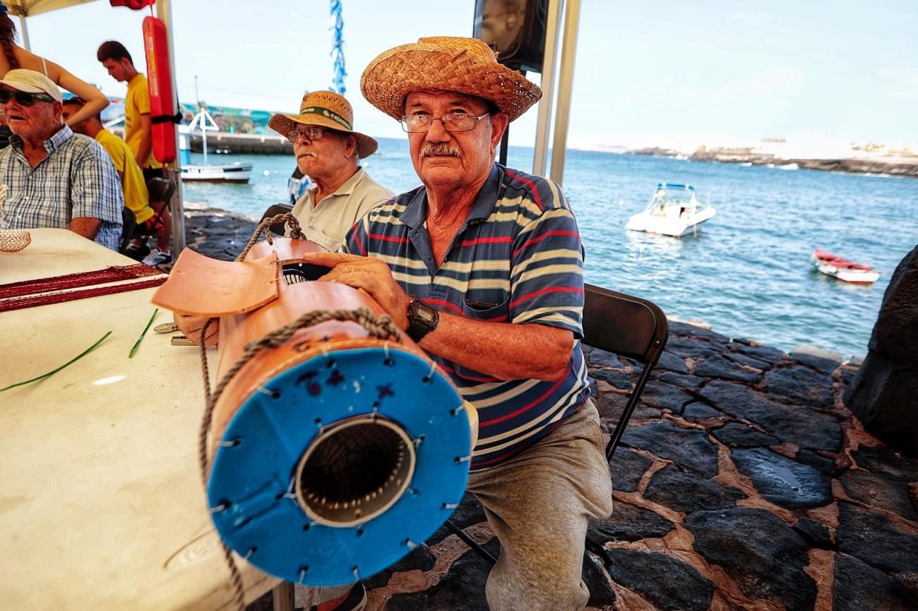 Muestra de actividades tradicionales de los pescadores en Los Abrigos