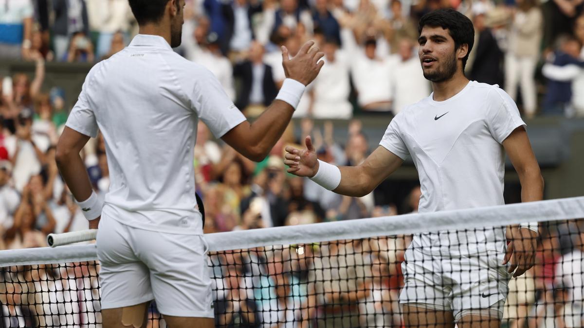 Alcaraz y Djokovic se verán las caras, de nuevo, en la final de Wimbledon