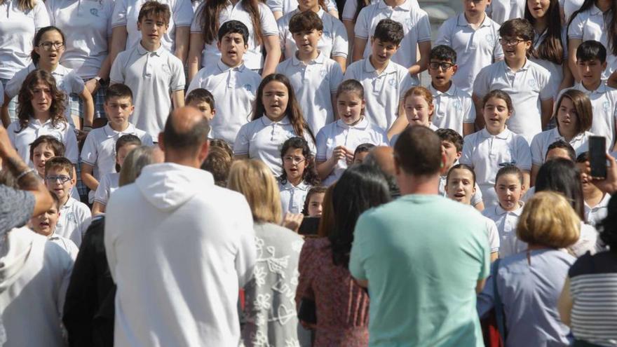 Recital del Luisa de Marillac en Sabugo para impulsar la música popular