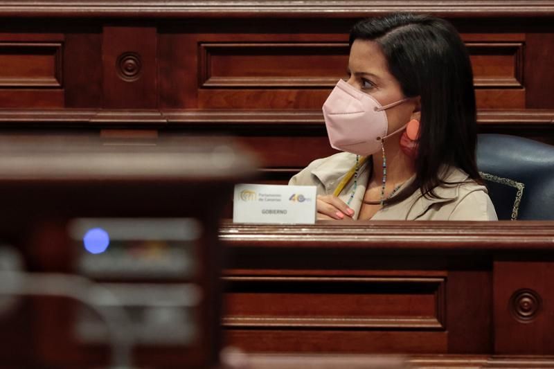 Pleno del Parlamento de Canarias (17/08/21)