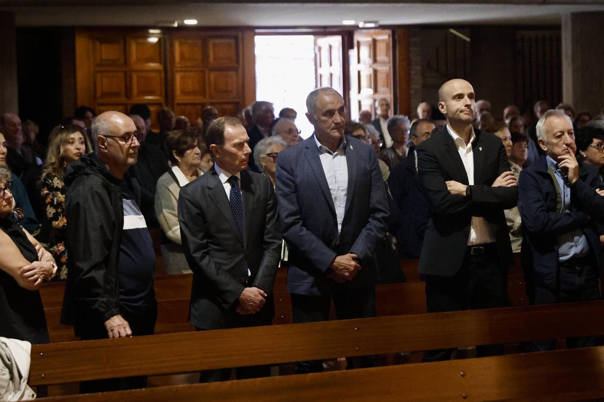 Funeral de José Manuel Espinosa, "Epi", exjugador del Sporting