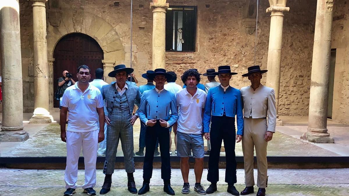 Remolar con los participantes en el bolsín taurino celebrado el sábado.