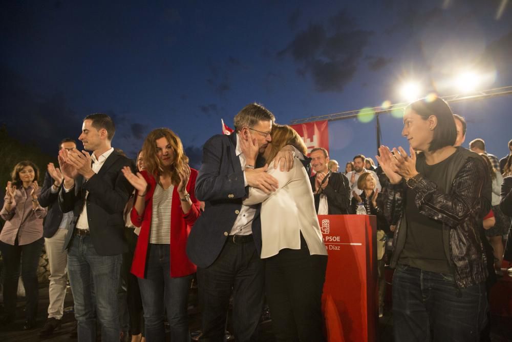 Mitin de Susana Díaz en València