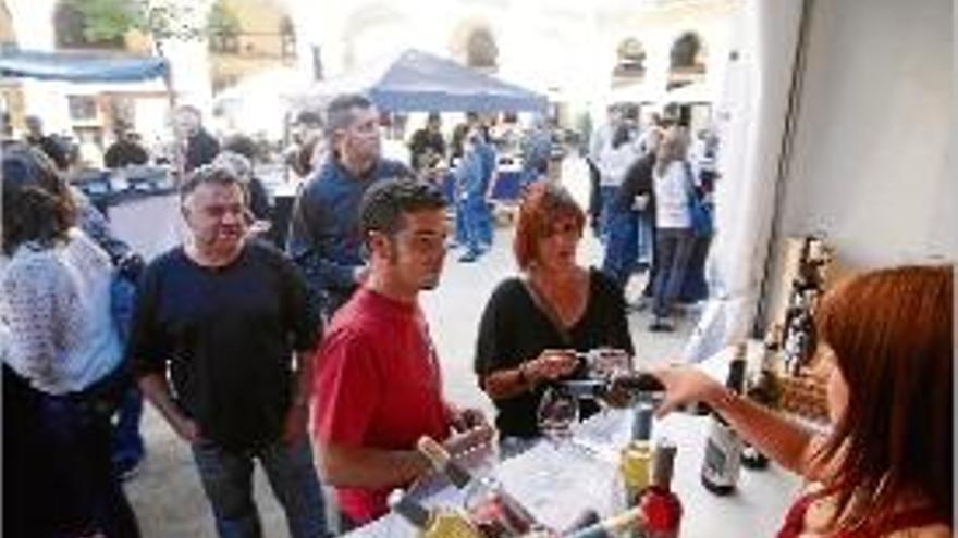 Imatge de la Fira del Vi celebrada el maig passat a Girona.
