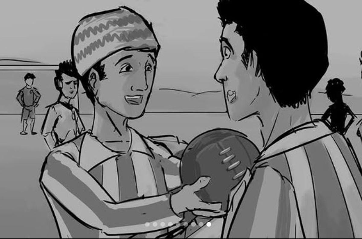 Storyboard de 'Veleta'