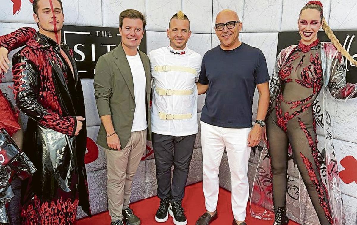 From left to right: Fran Larrey, Dabiz Muñoz and Juanma Costa.