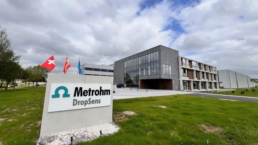 La nueva sede de Metrohm DropSens, en el Parque Tecnológico de Asturias, en Llanera. | C. V.