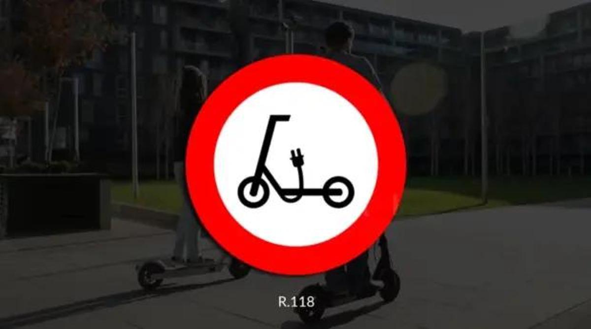 La nueva señal R-118