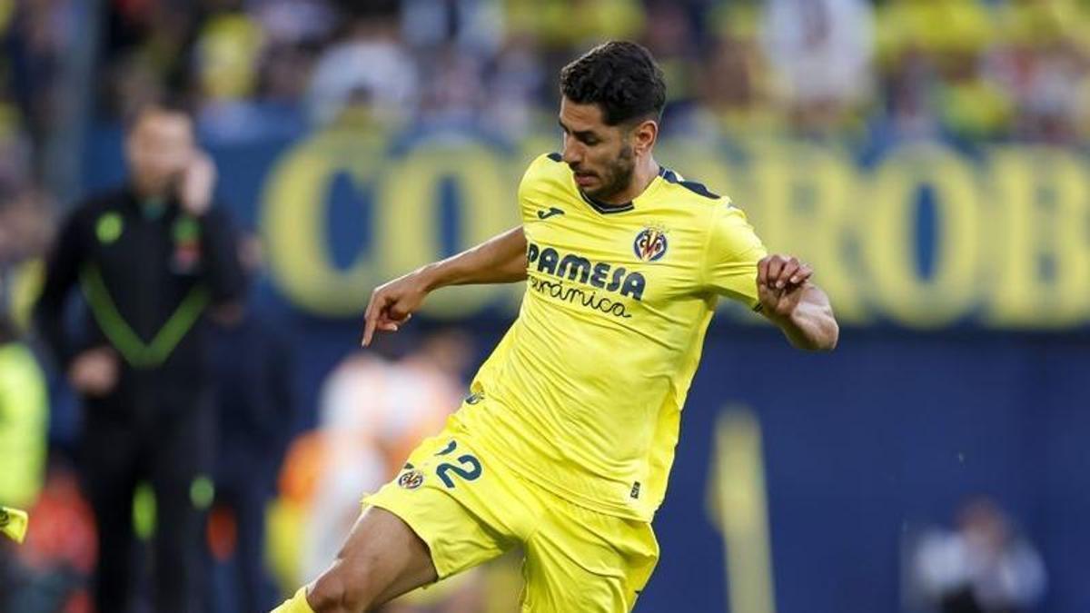 Ayoze Pérez, en un partido del Villarreal.