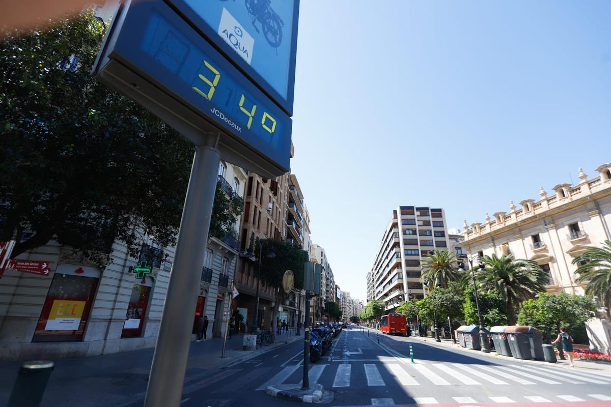 Calor estival en València en pleno mes de abril