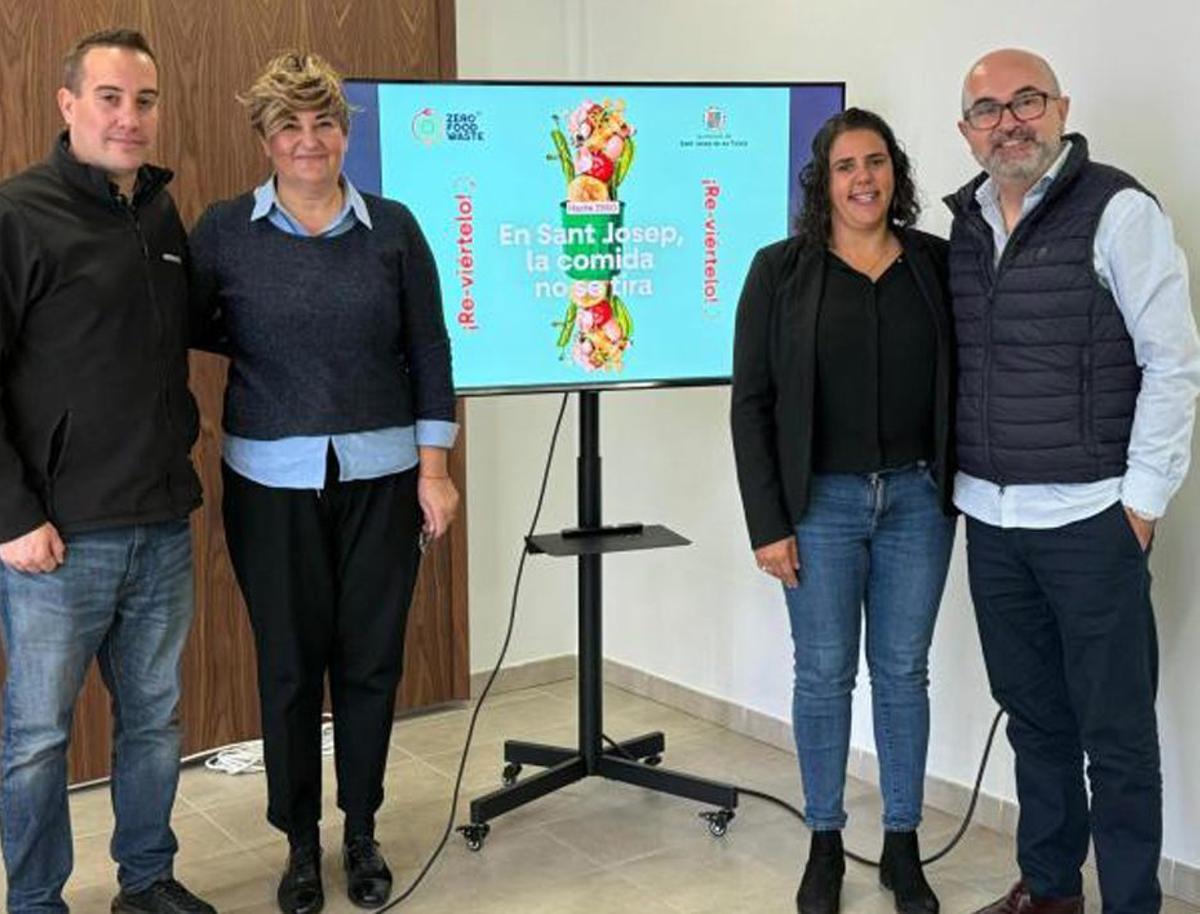 El Ayuntamiento de Sant Josep fue el primero en adheririse a Zero Food Waste.