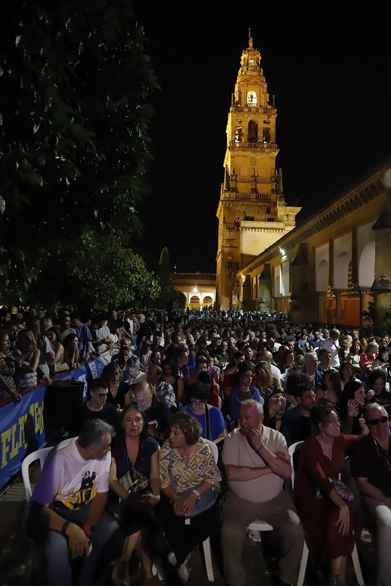Gerardo Núñez en el Patio de los Naranjos
