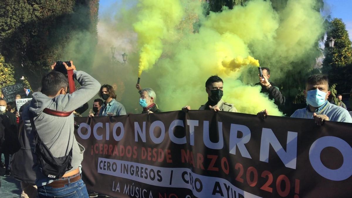 Manifestaciones hostelería de Asturias
