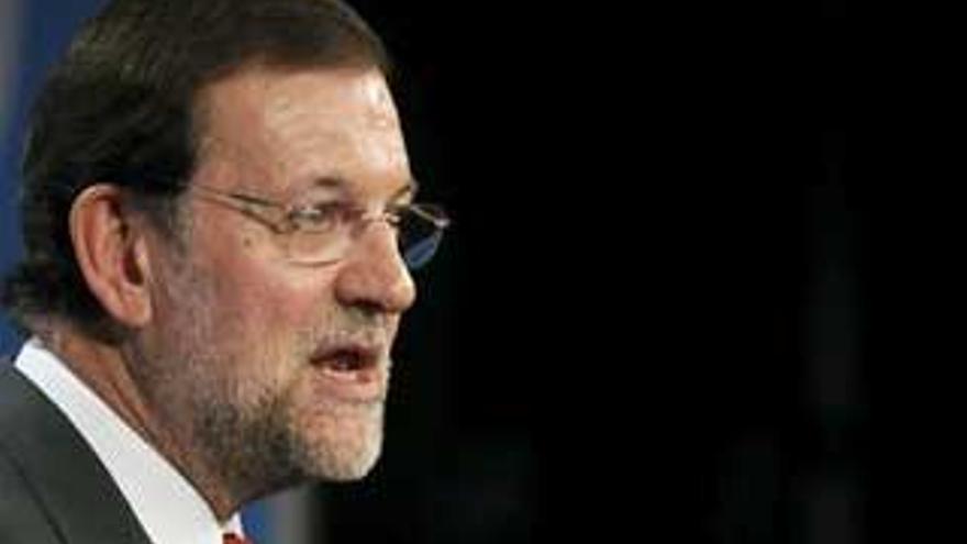 Rajoy propondrá a Zapatero un acuerdo de no disponibilidad presupuestaria