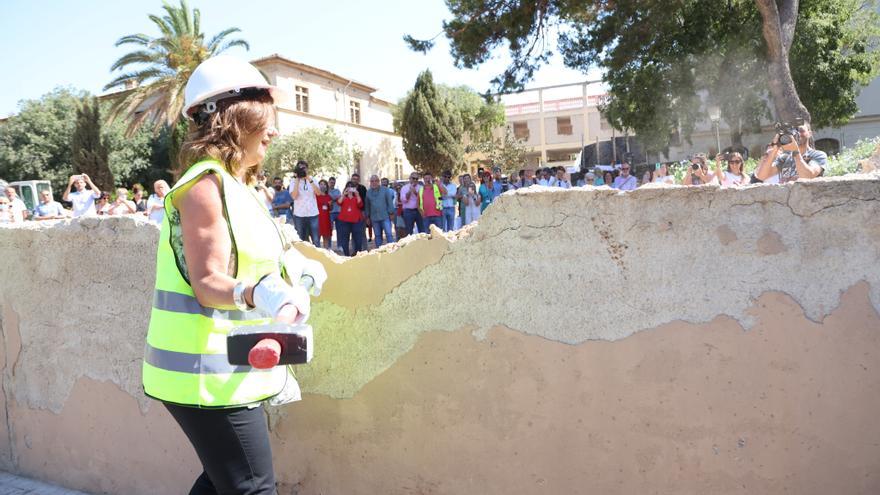 El recinto del hospital Psiquiátrico mantendrá zonas amuralladas