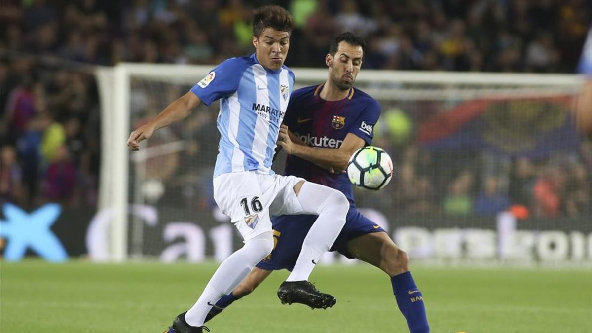 Busquets fue sustituido en el minuto 75