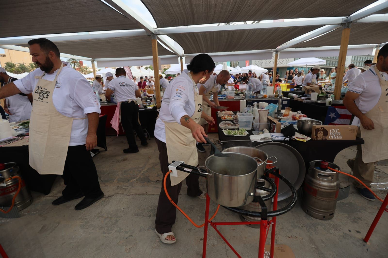 Arranca el World Paella Day en la Marina de València