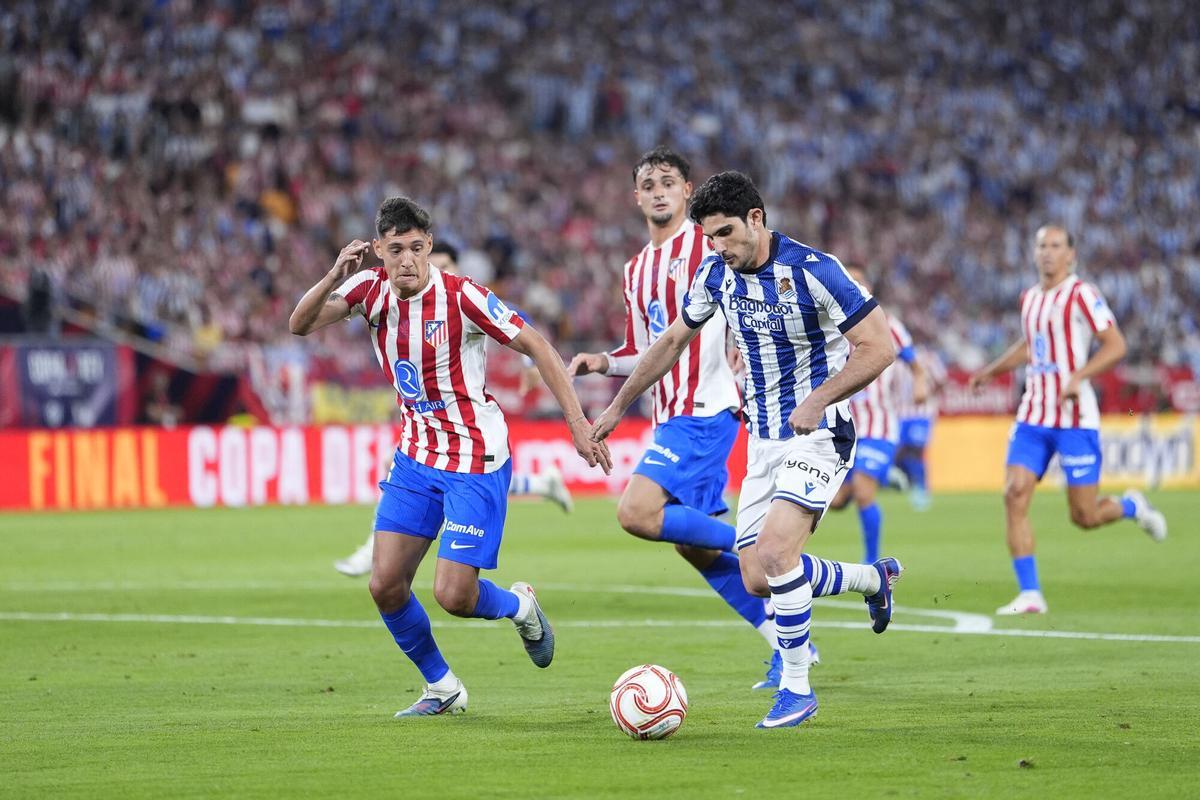 Final de la Copa del Rey: Atlético de Madrid - Real Sociedad, en imágenes.
