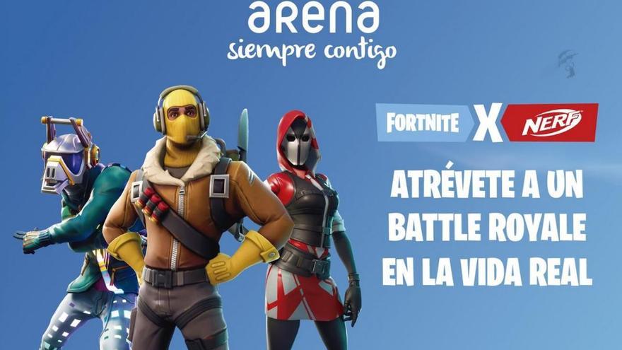 Nerf Fortnite, el famoso videojuego llega a València con un &#039;battle royale&#039;