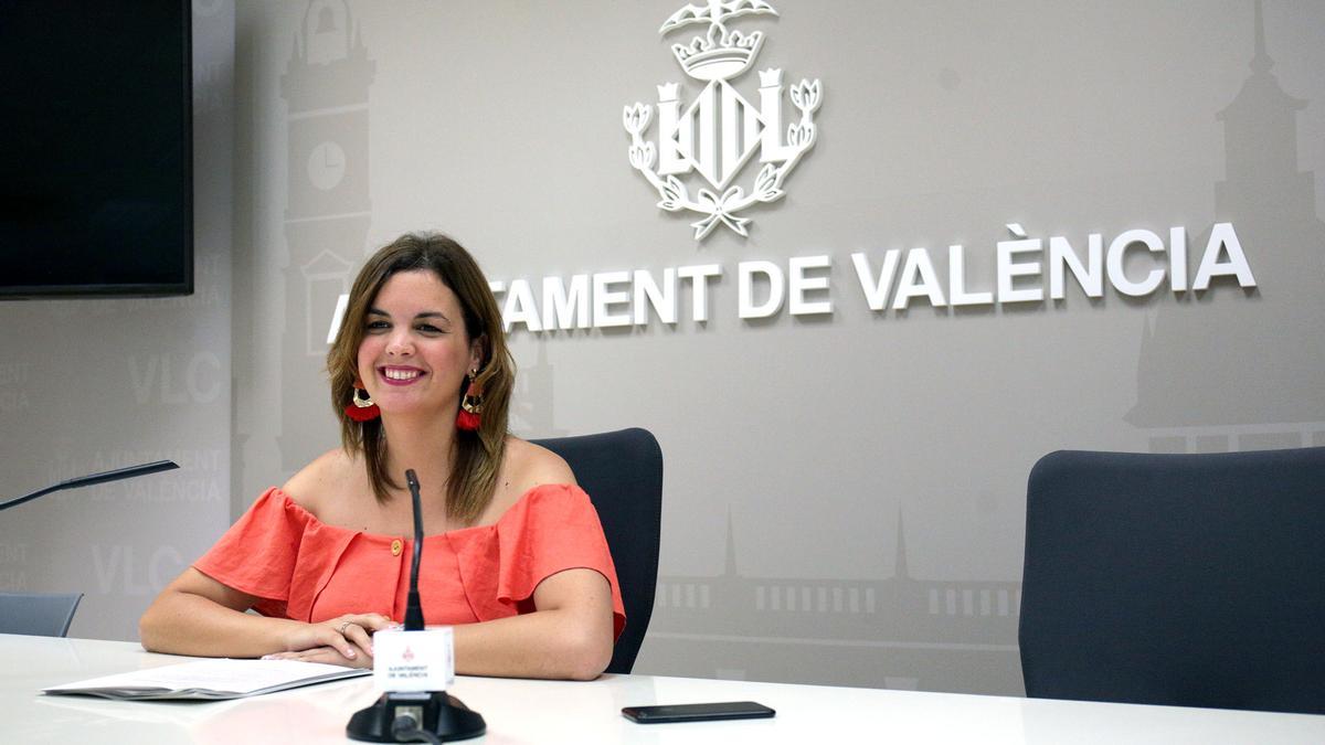 Sandra Gómez, vicealcaldesa de València.