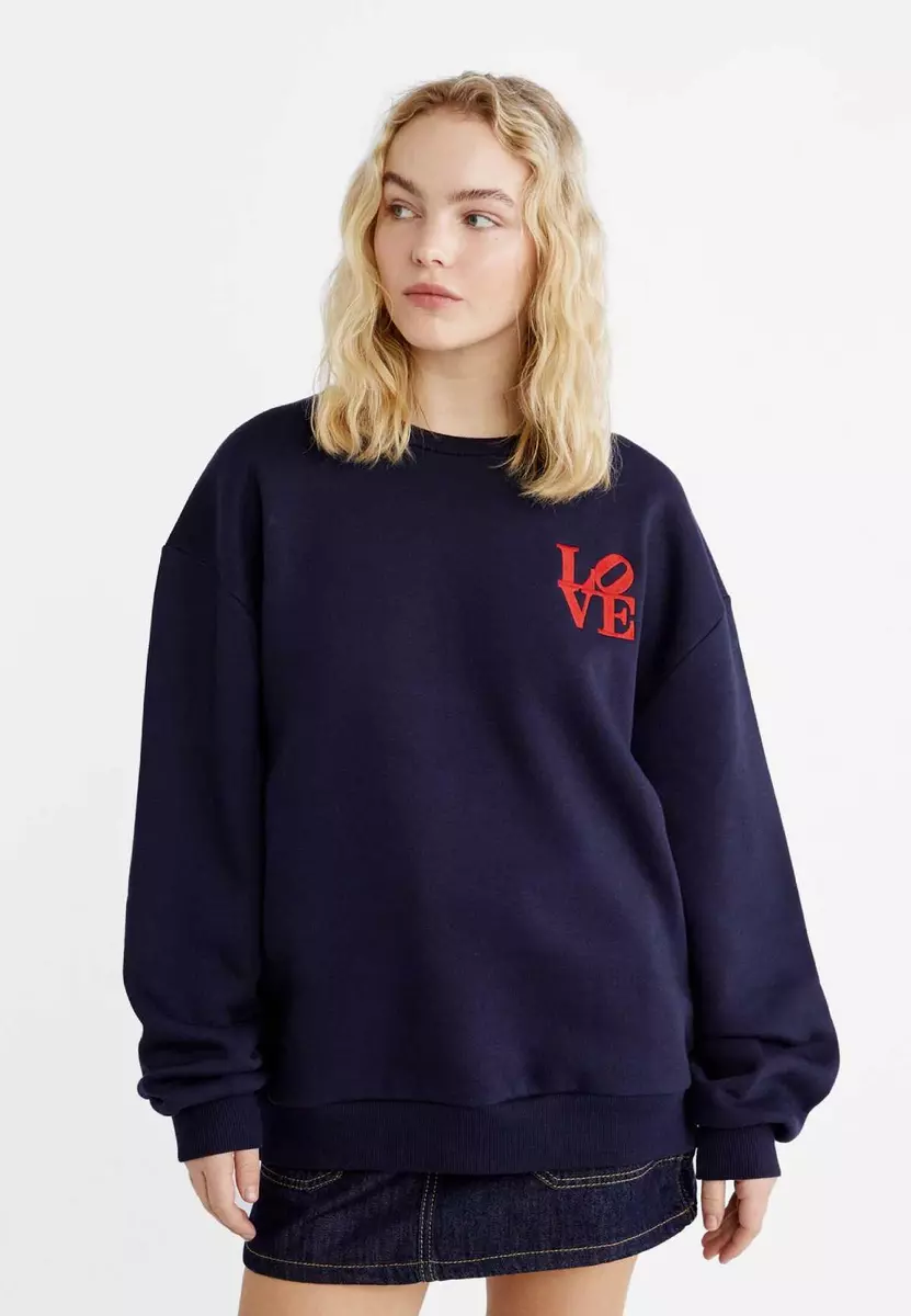 Sudadera estampado LOVE