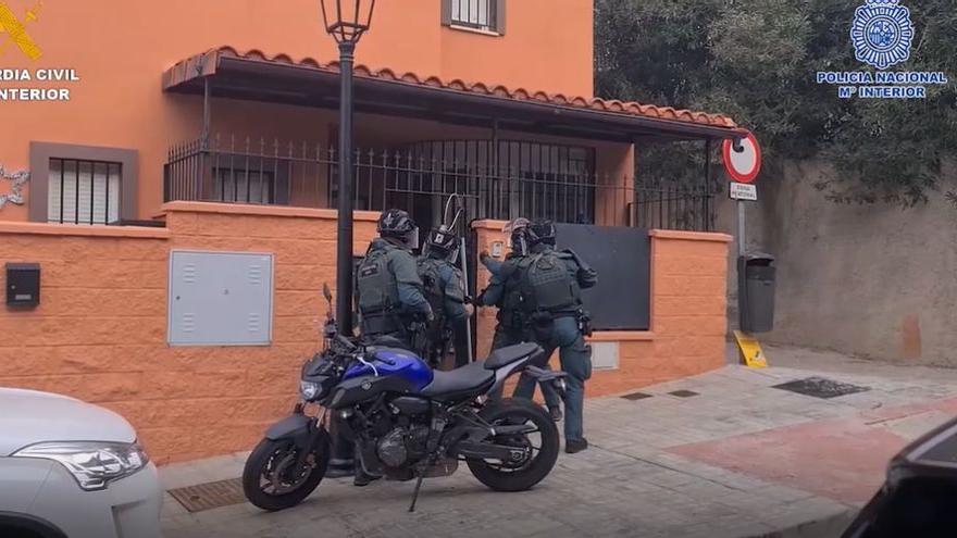 23 detenidos en Málaga y Sevilla en una operación contra el tráfico de drogas