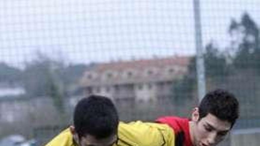 Imagen de un partido del Sanxenxo.