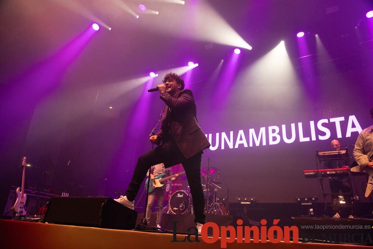 Concierto en Madrid de Arde Bogotá, Carmesí y Funambulista promocionando los Festivales de la Región de Murcia