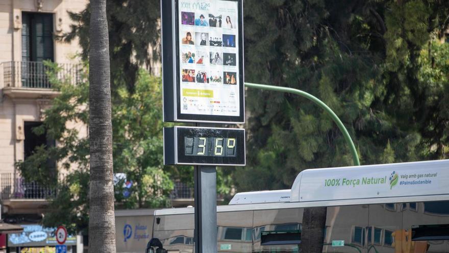 Esta semana continuará igual: altas temperaturas diurnas y noches sin respiro térmico.