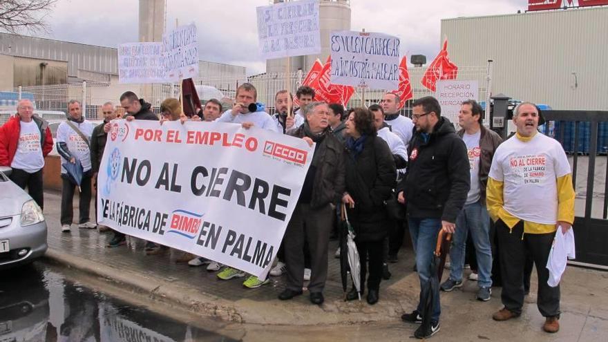 Imagen de la concentración celebrada ayer.