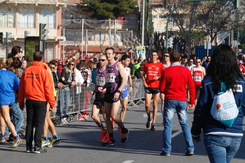 Media Maratón de Murcia: Ambiente en la salida