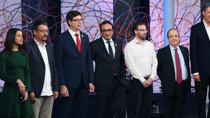 Los vetos y los pactos postelectorales marcan el debate a siete del 21-D