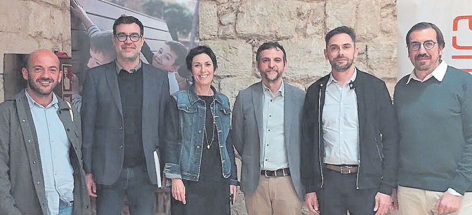 Miquel Àngel Contreras, Toni Noguera, Xisca Niell, Llorenç Carrió, Miquel Àngel Barceló y Sebastià Mascarò.