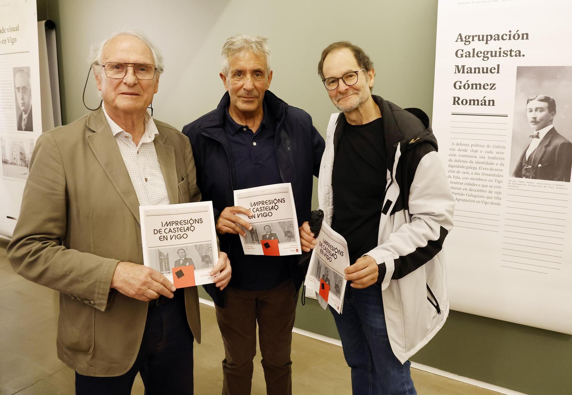 Exposición «Impresións de Castelao en Vigo» na Pinacoteca
