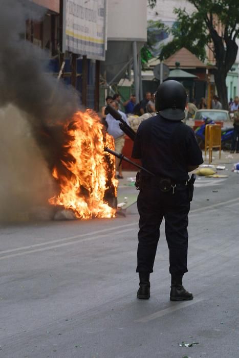 Así fue la huelga de limpieza de 2002