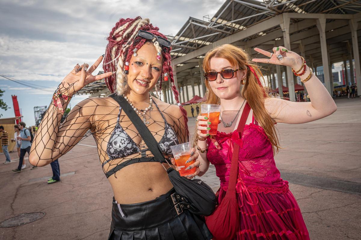 Ambiente durante la primera jornada del Primavera Sound 2024.