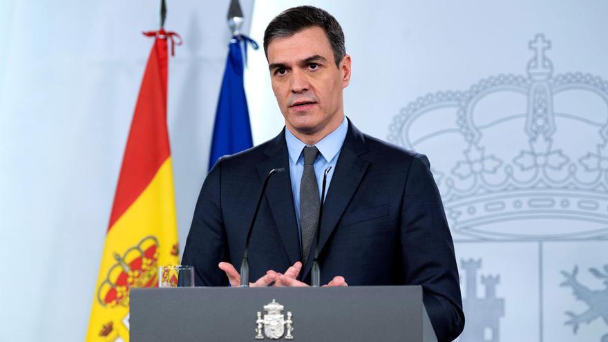 Pedro Sánchez paraliza la actividad económica no esencial