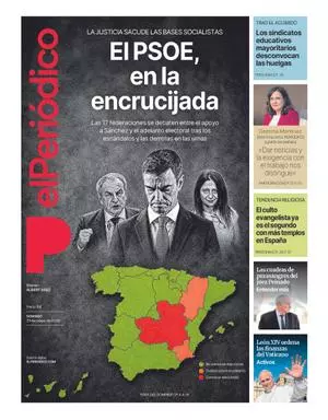 La portada de EL PERIÓDICO del 31 de mayo de 2026