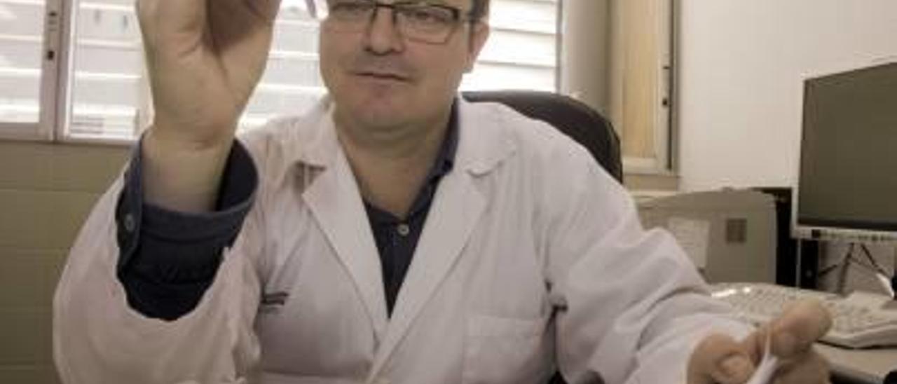 Fabián Tarín, responsable de Hematología Diagnóstica.