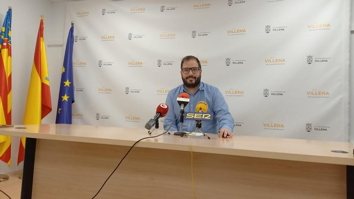 Javier Martínez, concejal de Urbanismo de Villena.