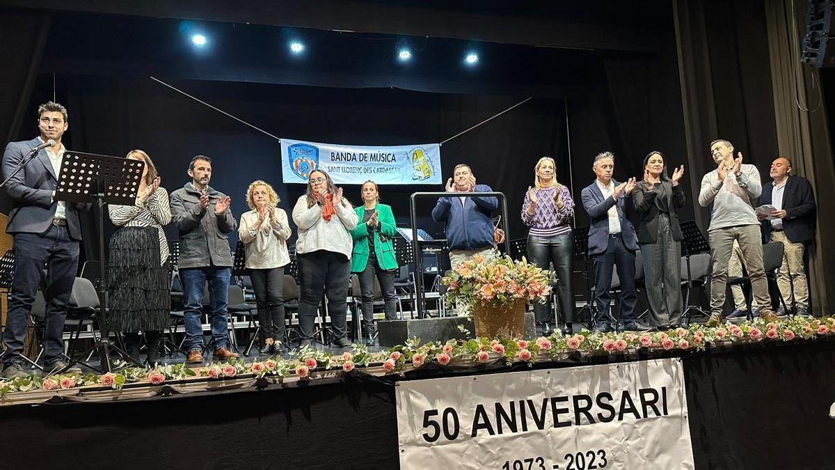Sant Llorenç entrega la medalla de oro a la Banda de Música Municipal