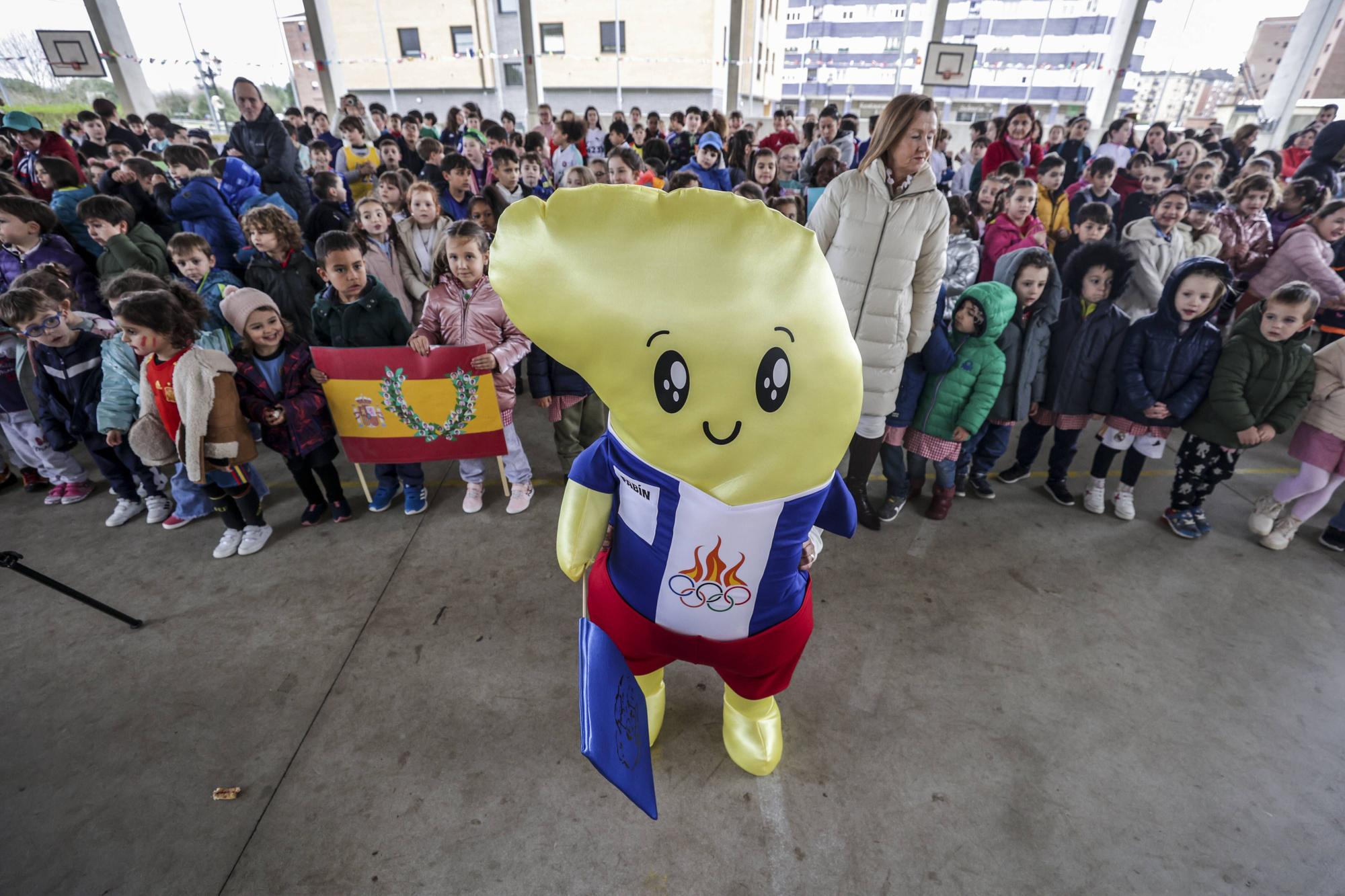 Las olimpiadas en el colegio Poeta Ángel González