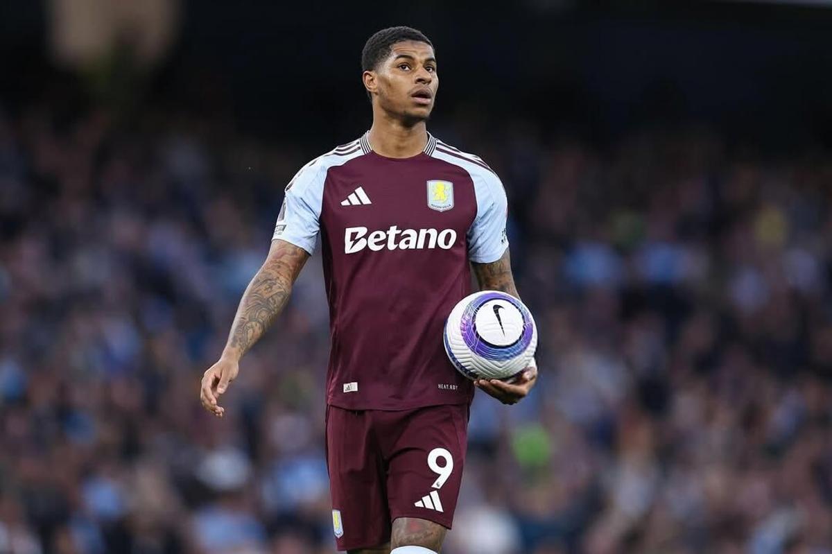 A Rashford ya le sentó bien la cesión en el Aston Villa