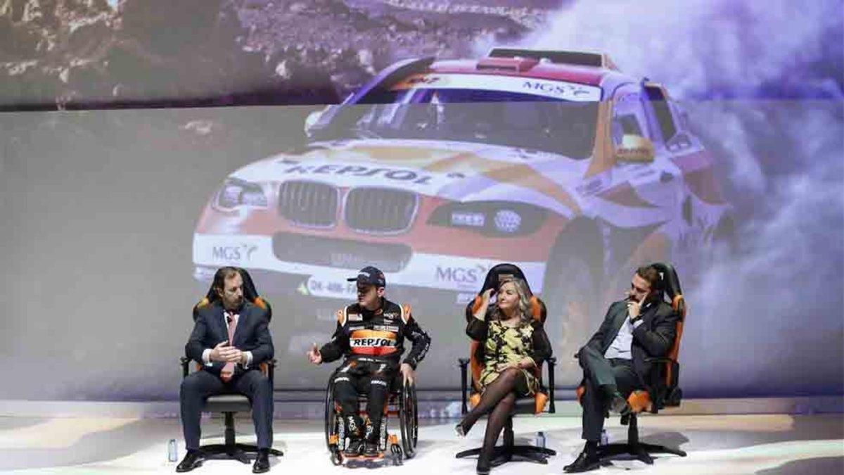 Isidre Esteve presentó su nuevo equipo para el Rally Dakar 2020