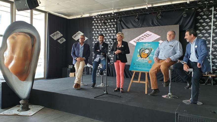 Presentación de la II Entrada de la Clòtxina en la sala Amstel Art del edificio Veles e Vents.