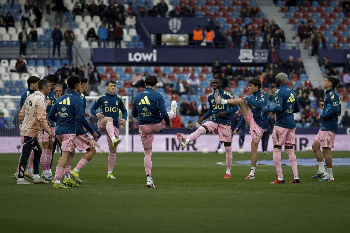 Así fue el partido entre el Real Oviedo y el Levante