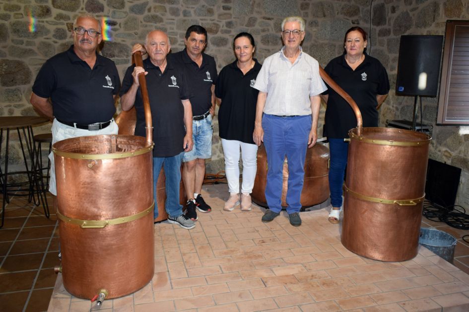 Uno de los momentos de la Festa da Anguía e Mostra da Caña do País.